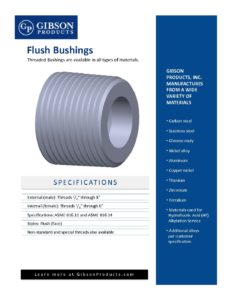 flushbushings - Gibson Products